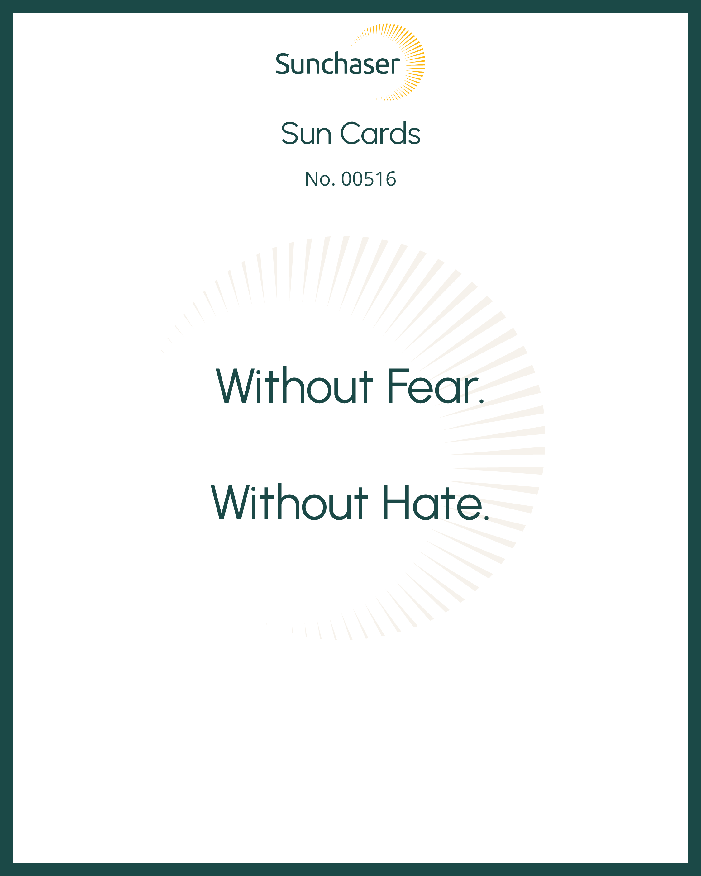 Sun Card #00516