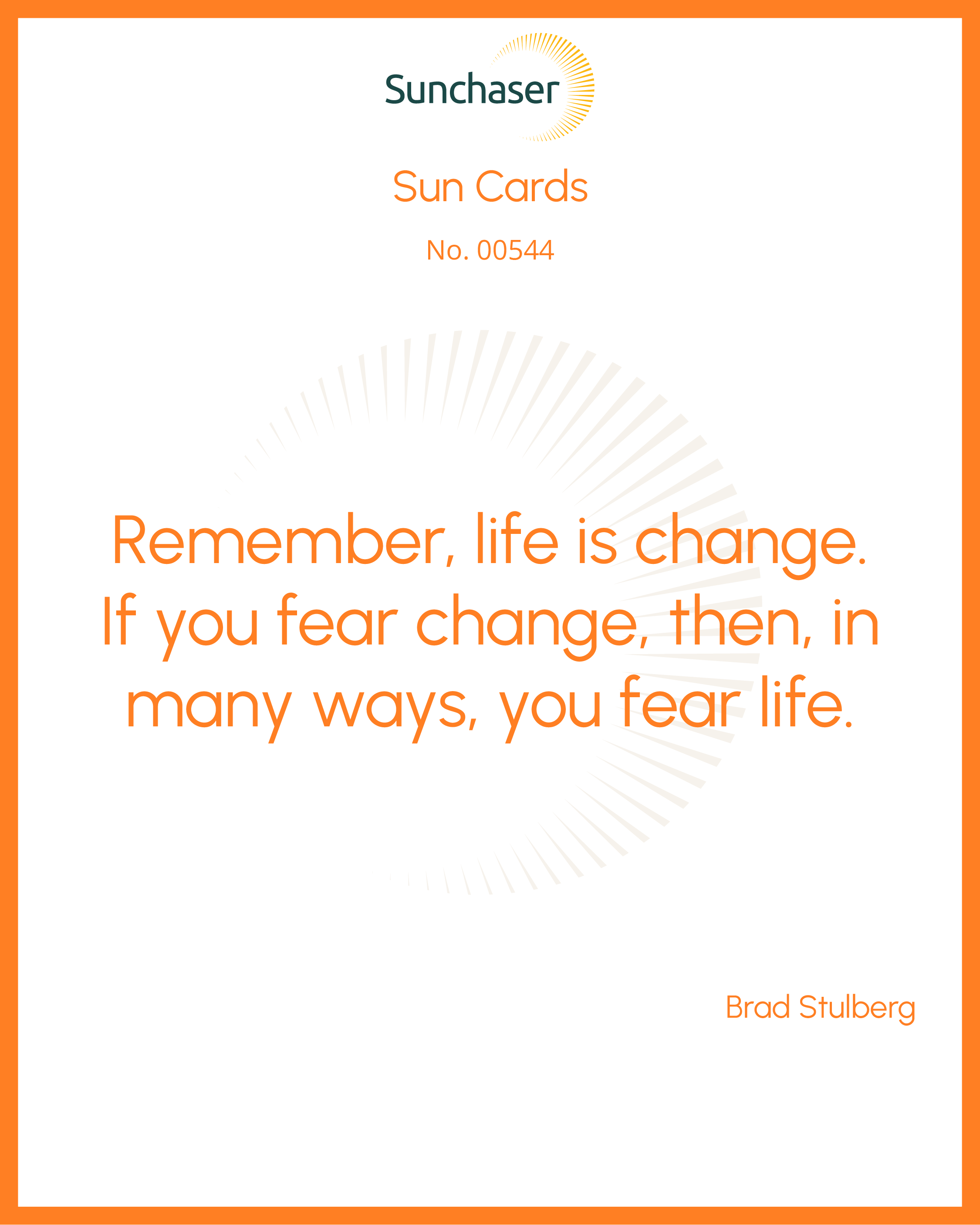 Sun Card #00544