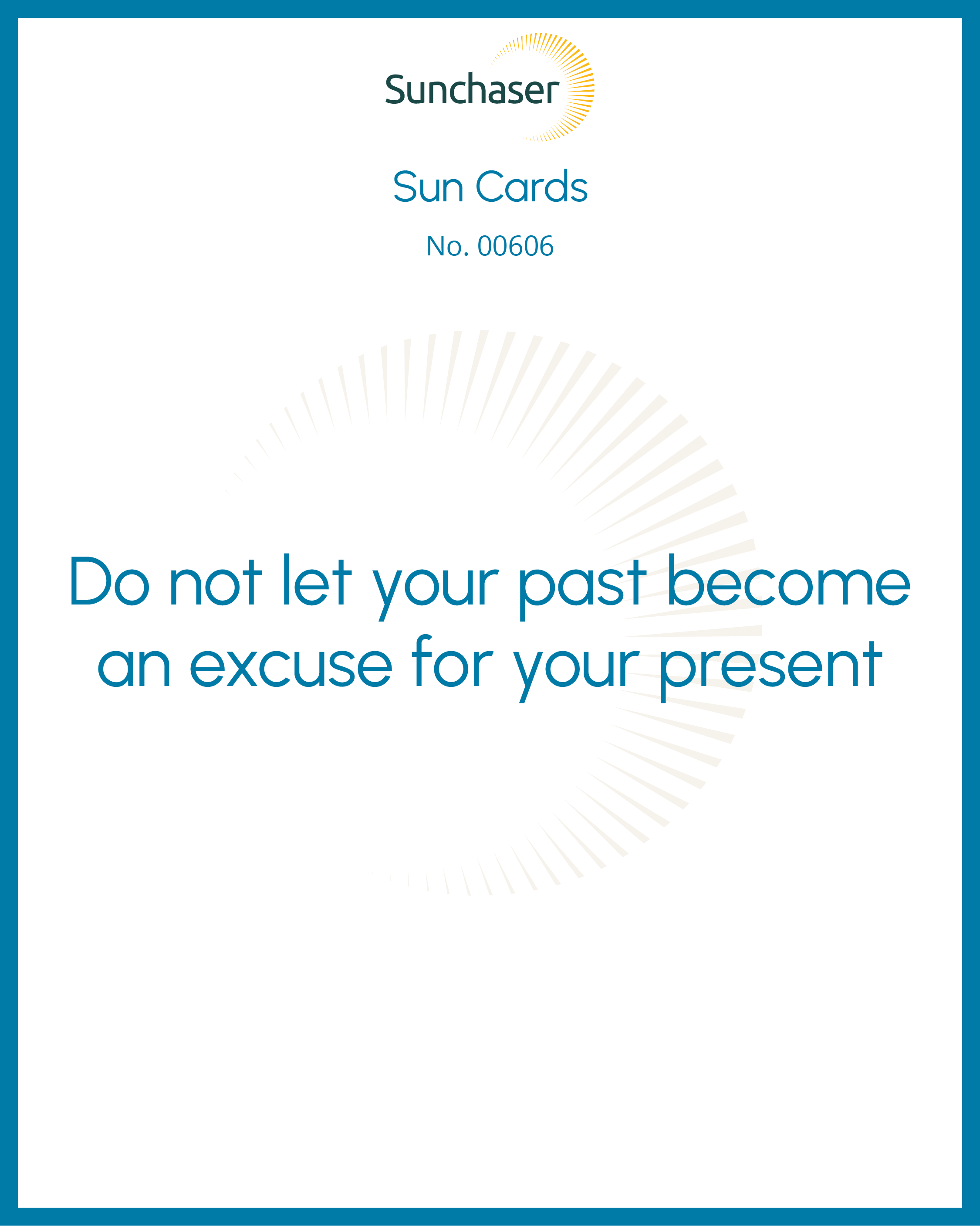 Sun Card #00606