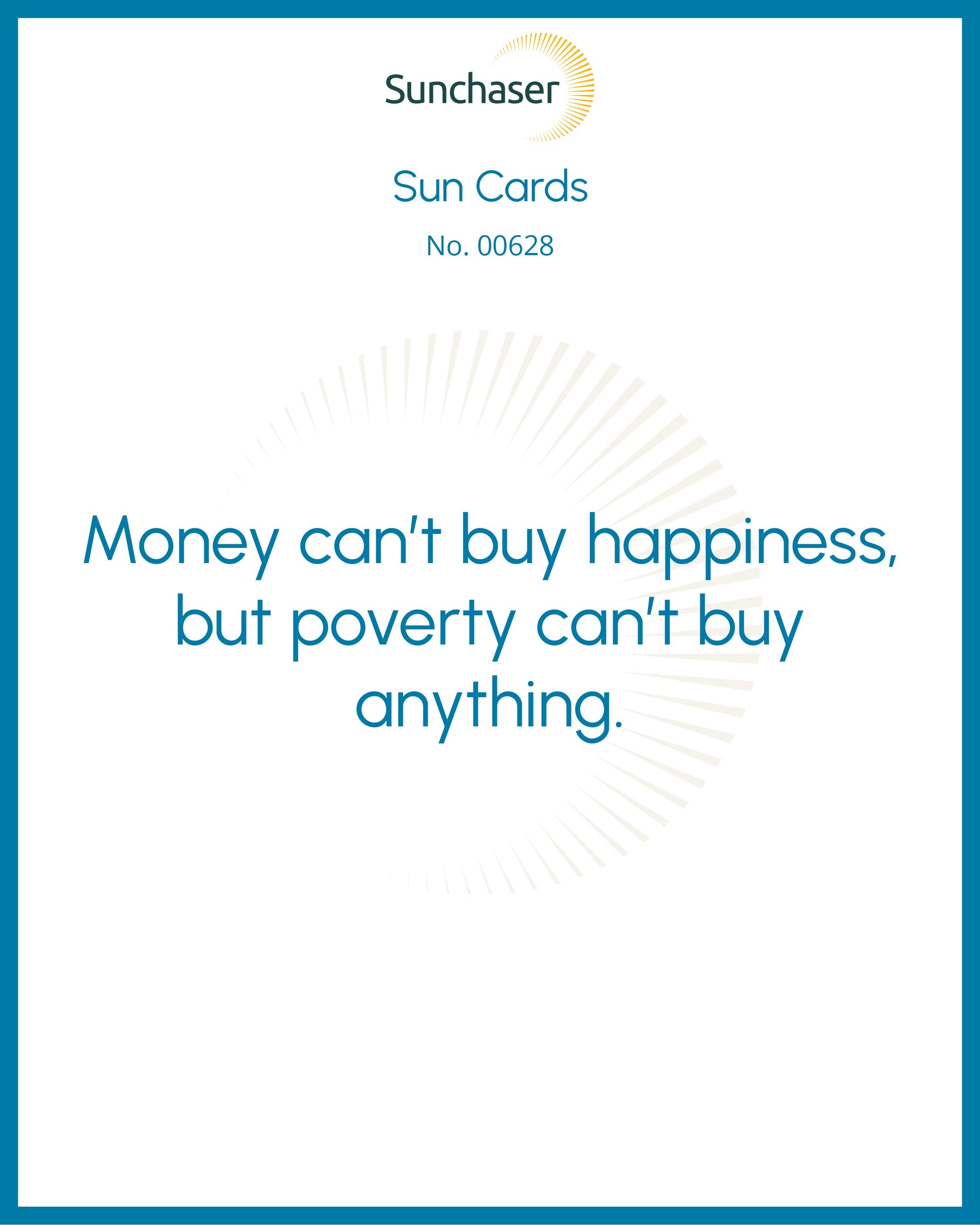 Sun Card #00628