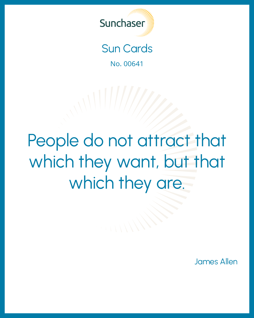 Sun Card #00641
