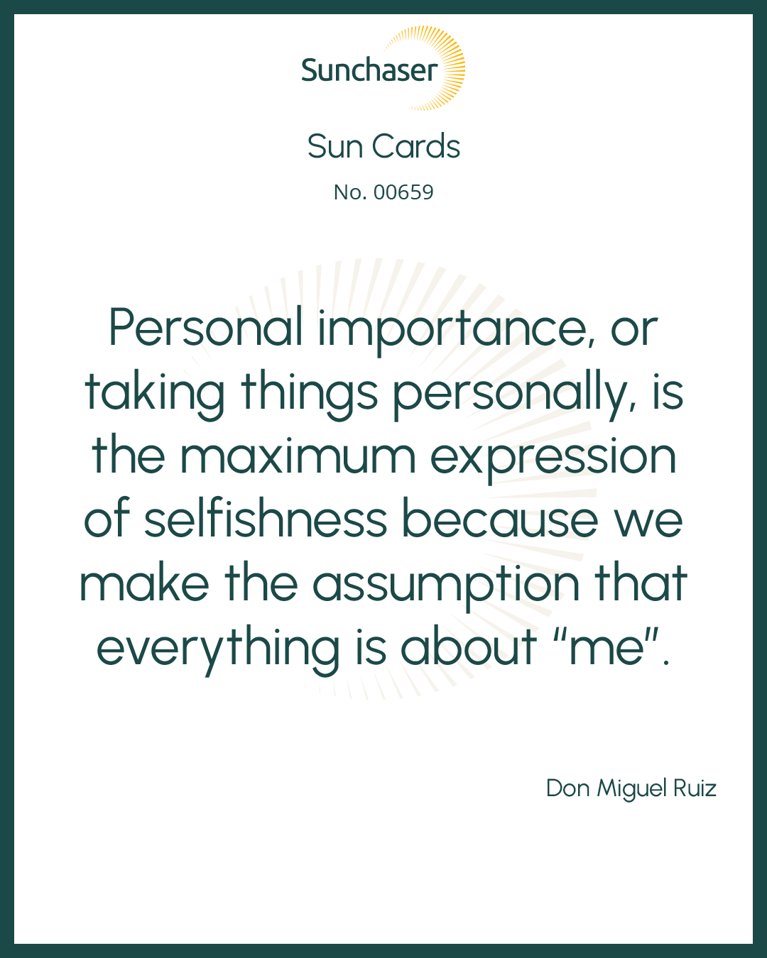 Sun Card #00659
