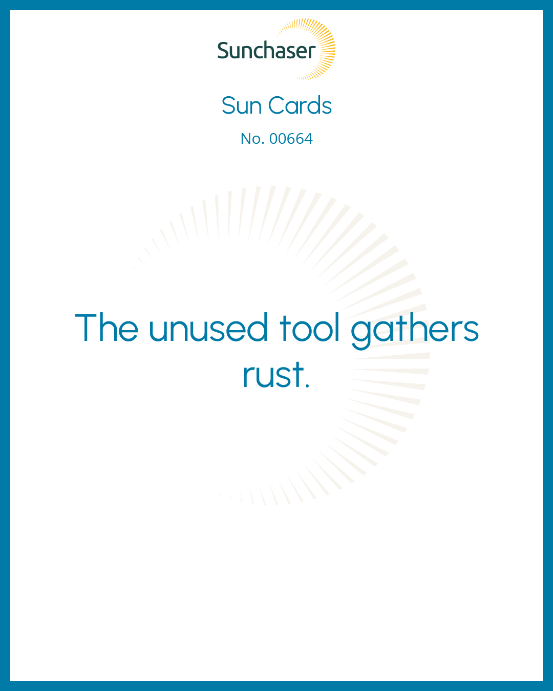 Sun Card #00664
