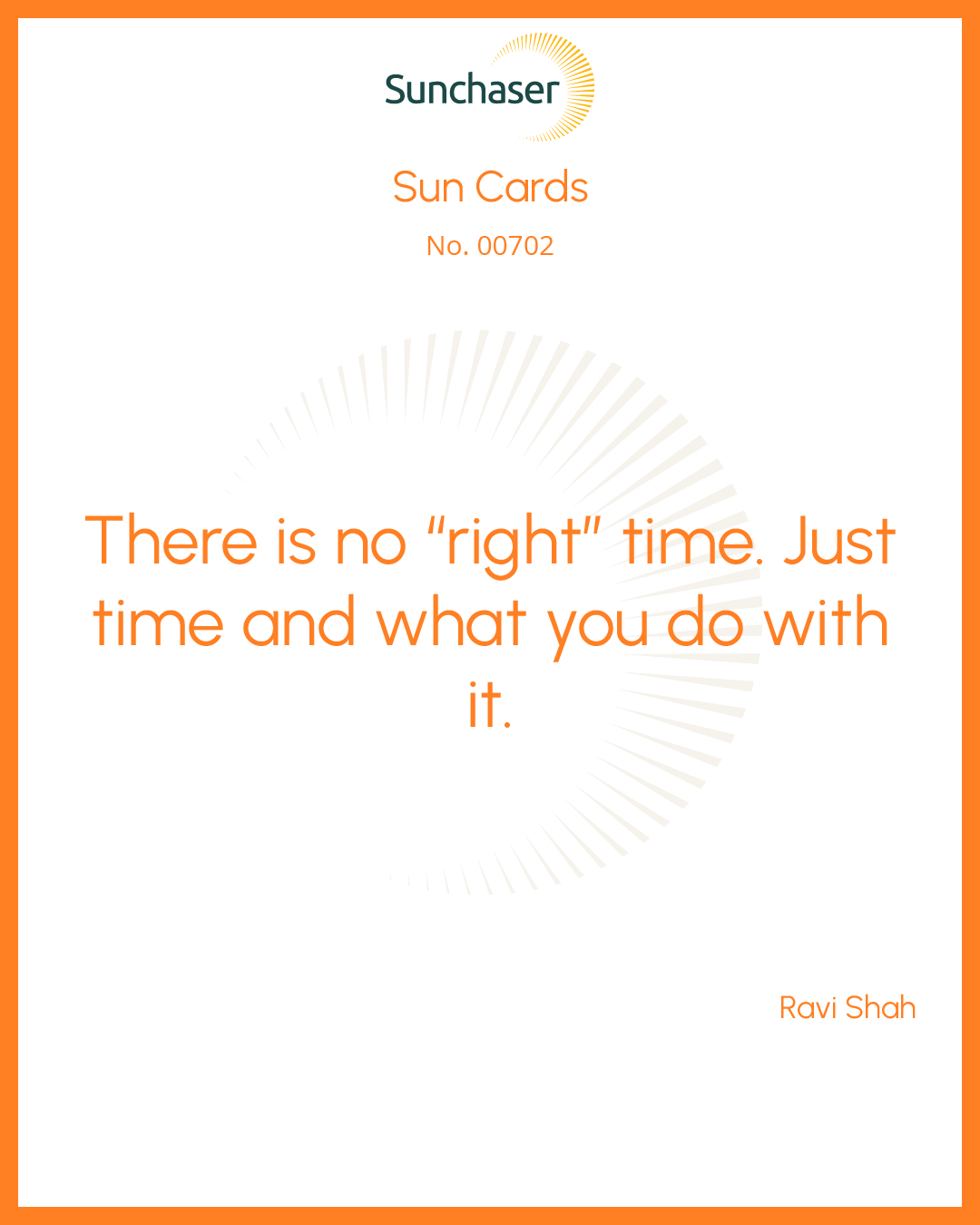 Sun Card #00702