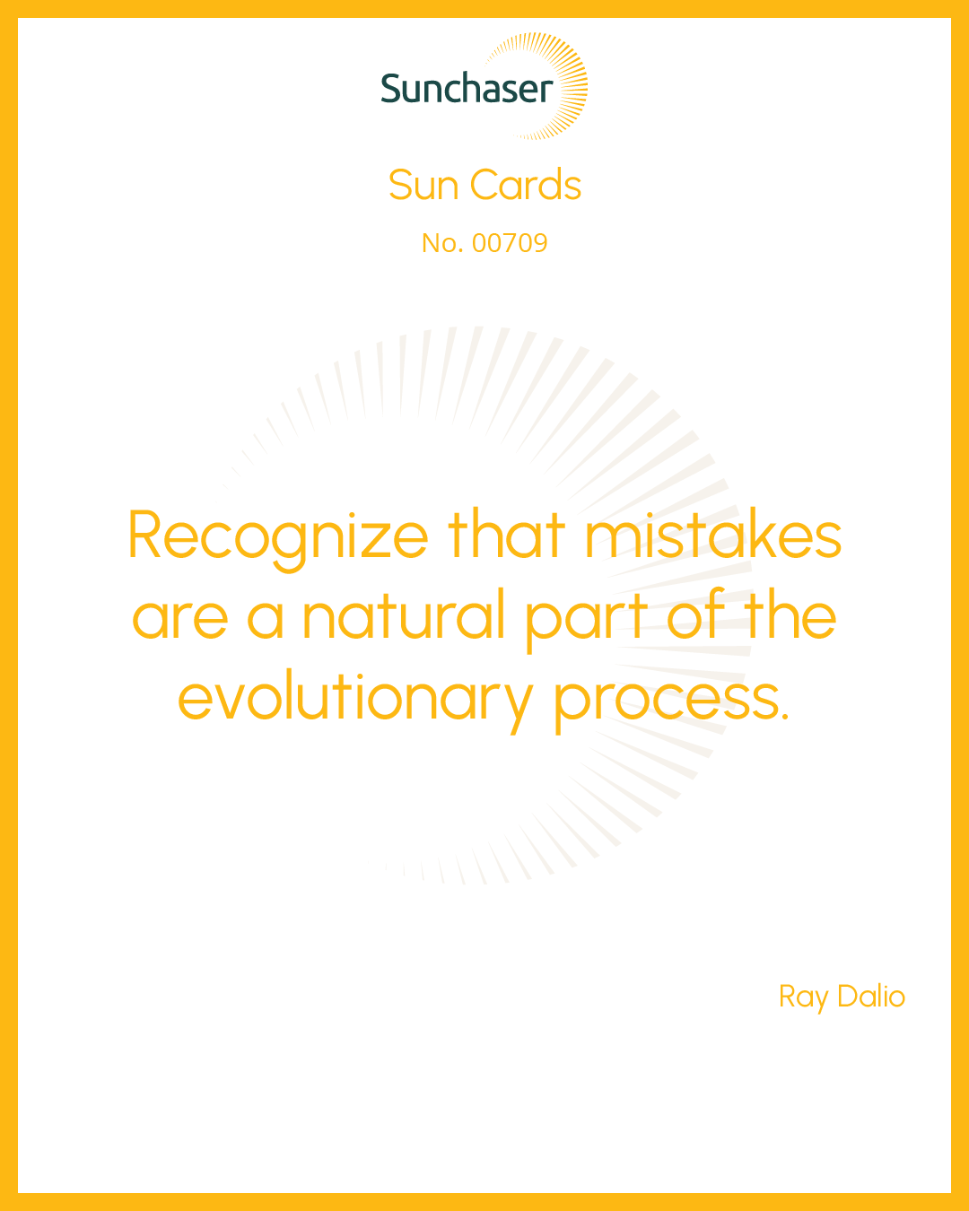 Sun Card #00709