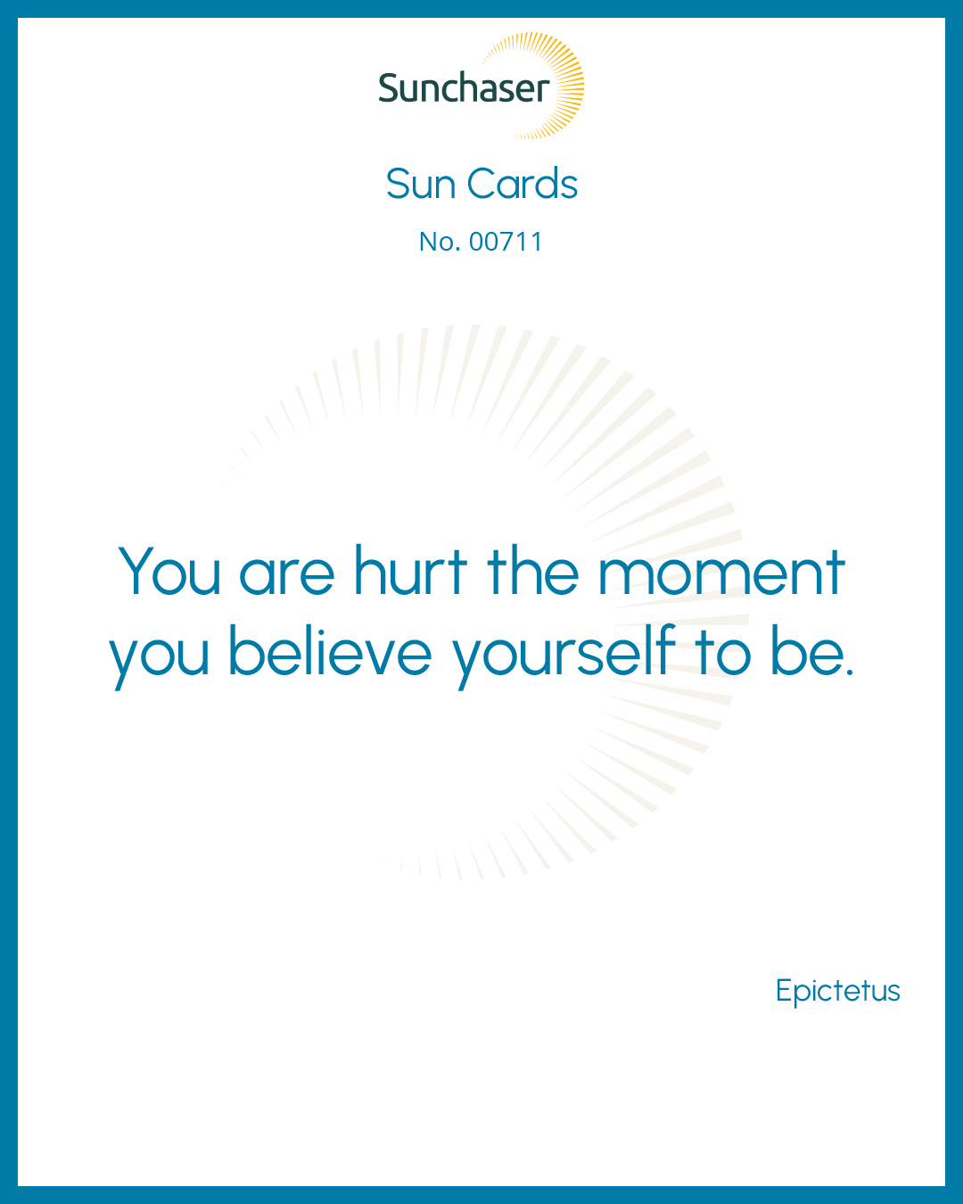 Sun Card #00711