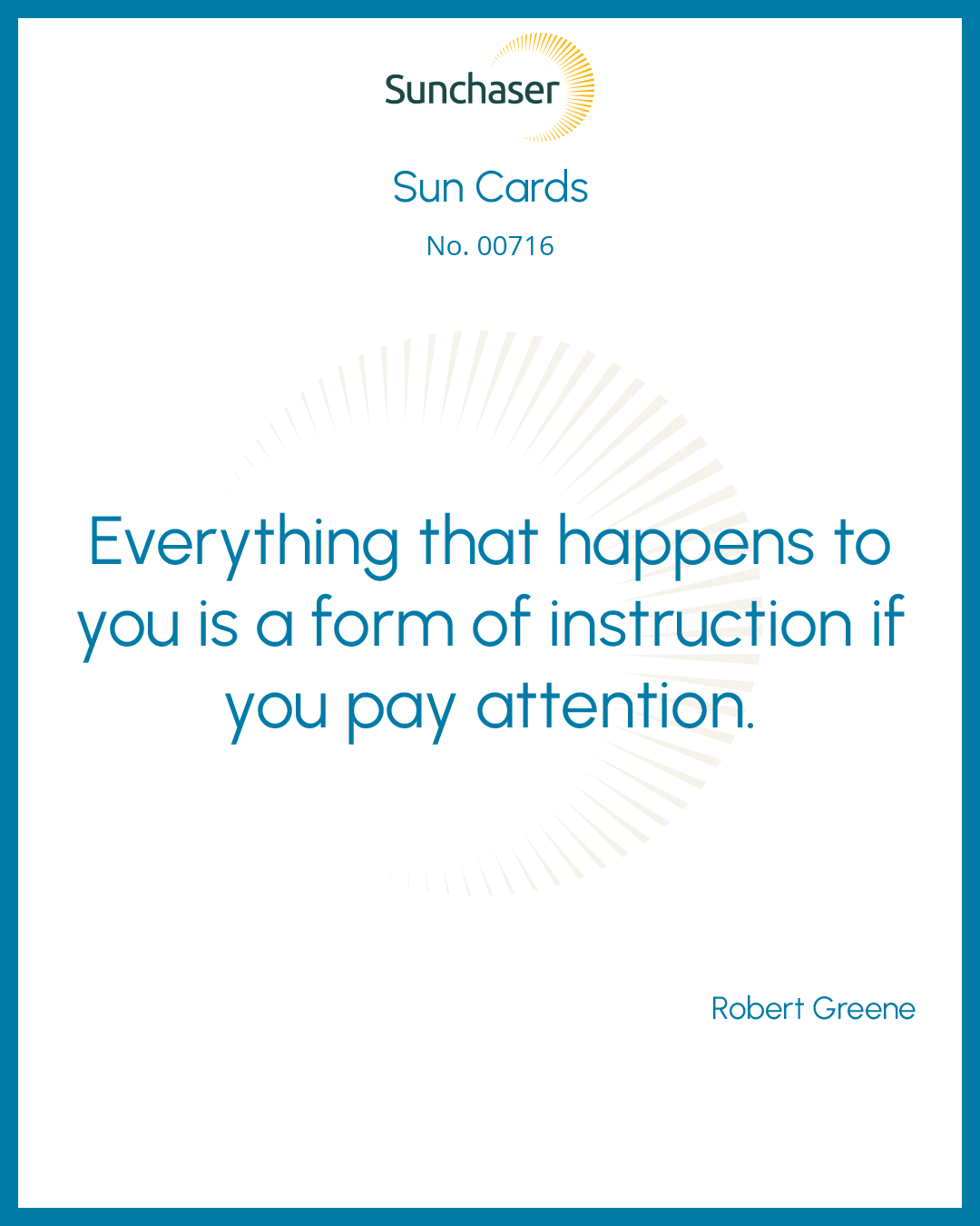 Sun Card #00716