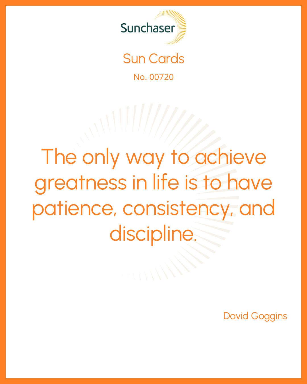 Sun Card #00720