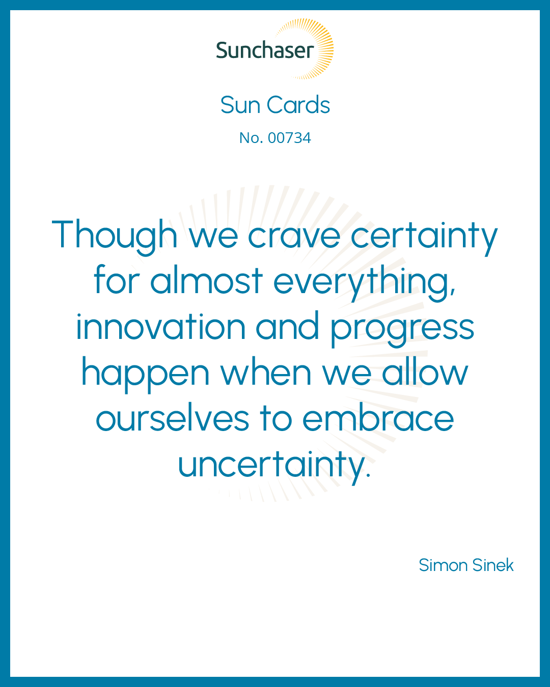 Sun Card #00734