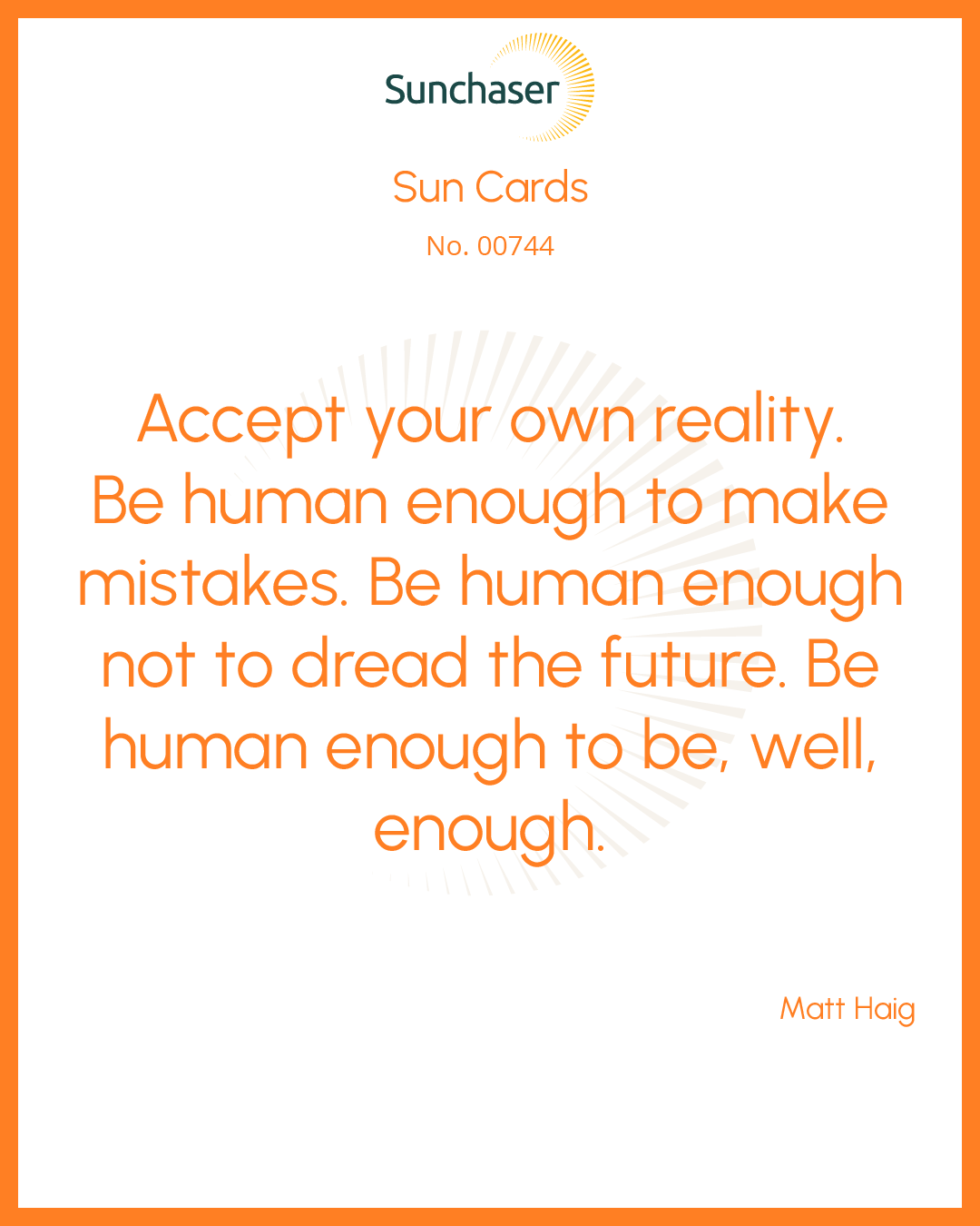 Sun Card #00744
