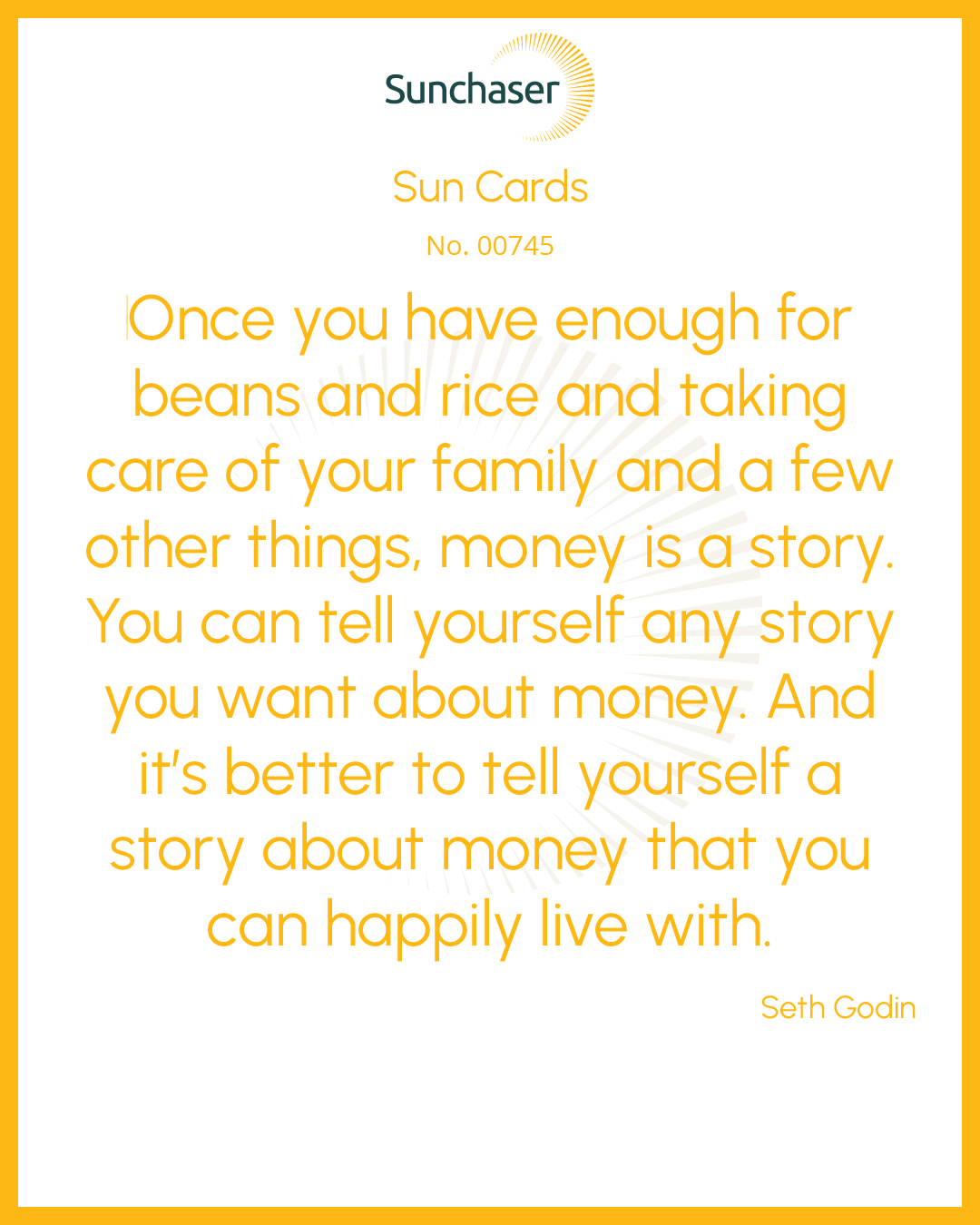 Sun Card #00745