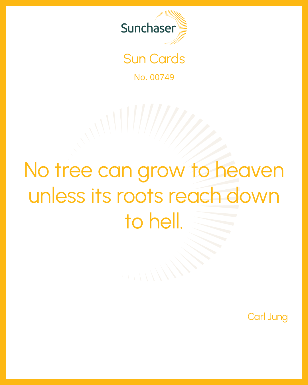 Sun Card #00749