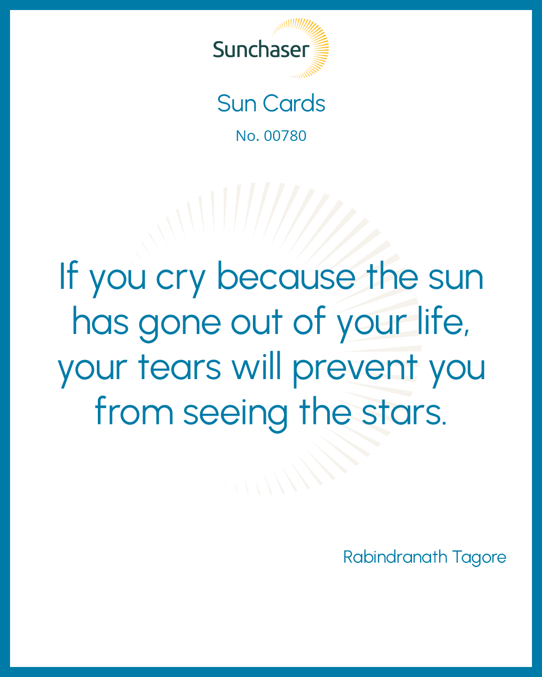 Sun Card #00780
