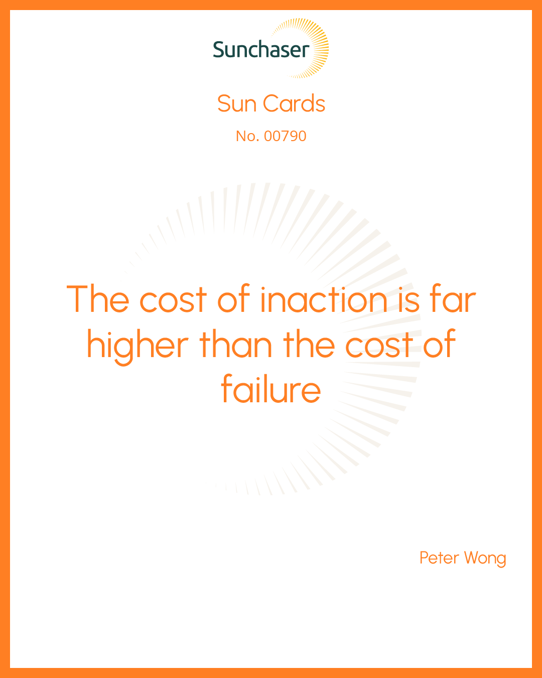Sun Card #00790