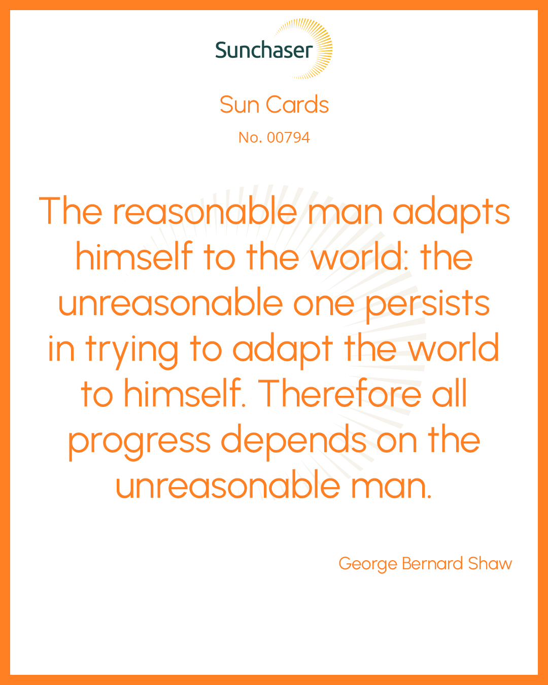 Sun Card #00794