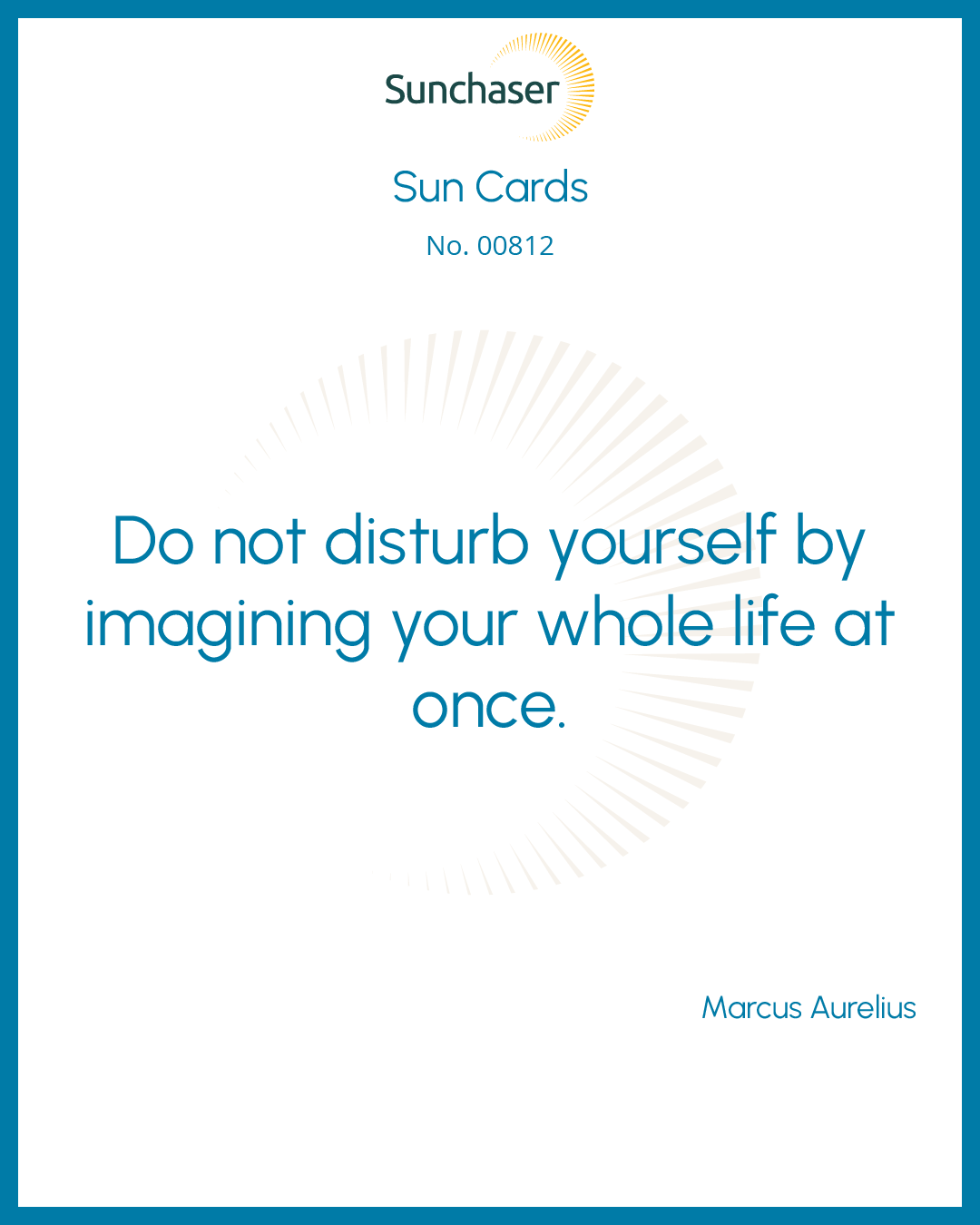 Sun Card #00812
